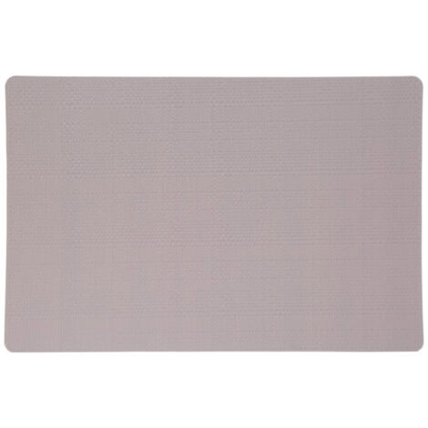 Set de Table "Relief Natural" 28x43cm Gris Clair