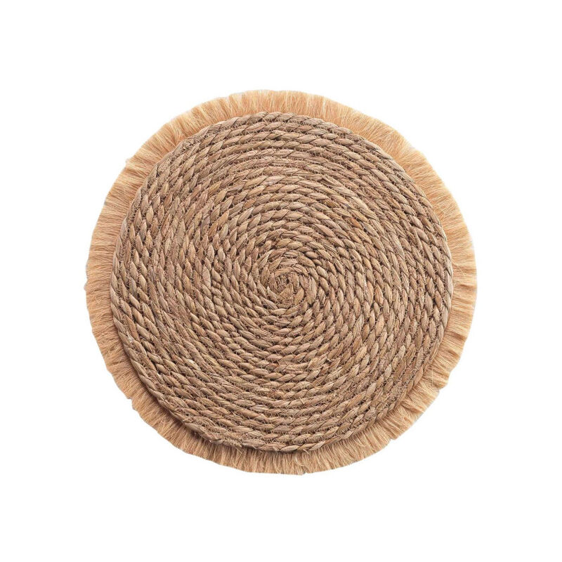 Set de Table Rond en Paille 'Oslo' 38cm Naturel Set de Table Rond en Paille 'Oslo' 38cm Naturel