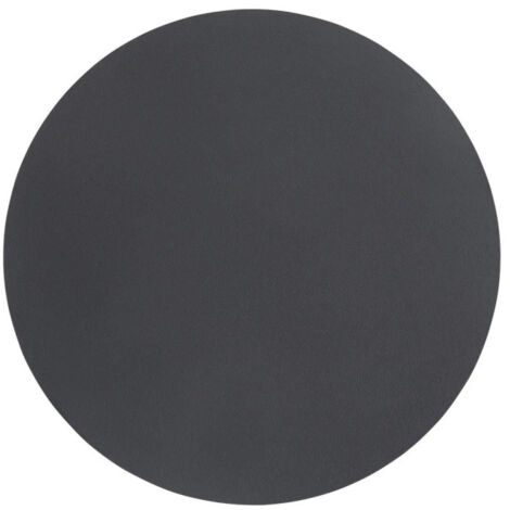 Set de Table Rond "Tenor" 38cm Gris