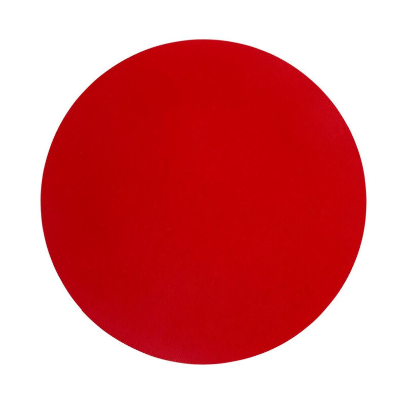 Secret De Gourmet - Set de Table Rond 'Tenor' 38cm Rouge