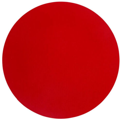 Set de Table Rond "Tenor" 38cm Rouge