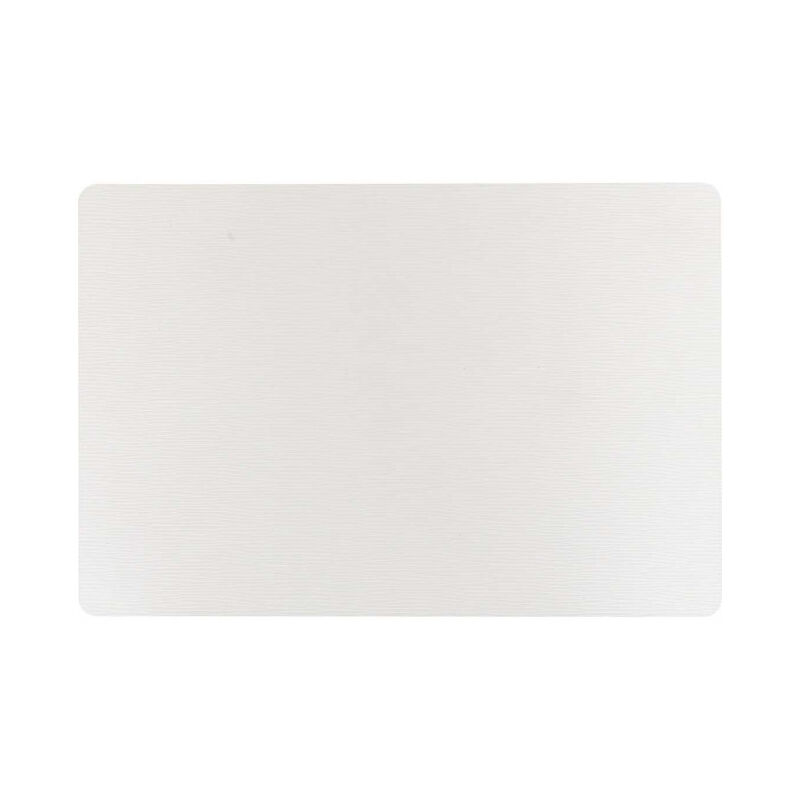 Secret De Gourmet - Set de Table Uni 'Charly' 33x49cm Blanc