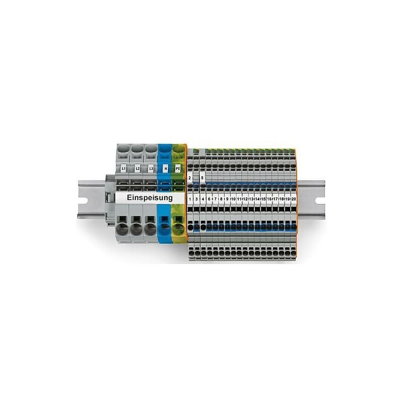 Set de tableau de distribution FI/LS Wago TOPJOP-S