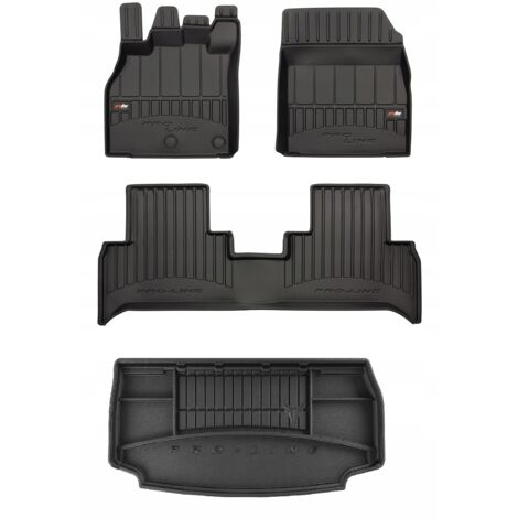 SET de tapis en caoutchouc 3D Renault Grand Scenic 2009-2016