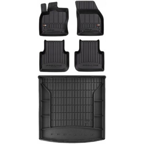 SET de tapis et housses en caoutchouc 3D VW Tiguan Allspace 2017-2024 g