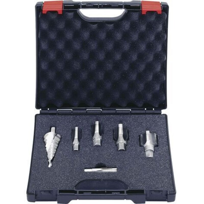 05979 Set de tarauds à une coupe 6 pièces métrique fin coupe à droite din en 60423 hss 1 set - Exact