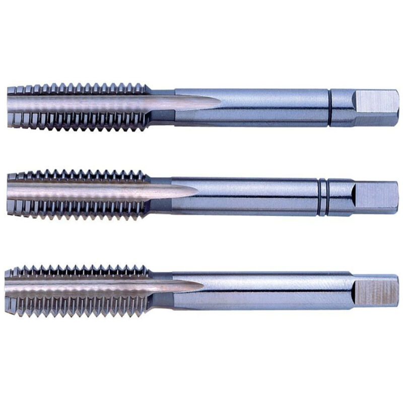 Exact - set de tarauds à main métrique hss din 352, 3 pcs. 1610008 métrique M4 0.7 mm tranchant à droite din 352 hss 1