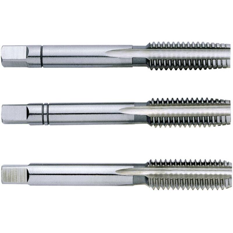 Set de tarauds manuels Eventus by Exact 1610012 3 pièces métrique M5 0.8 mm coupe à droite N/A HSS 1 set