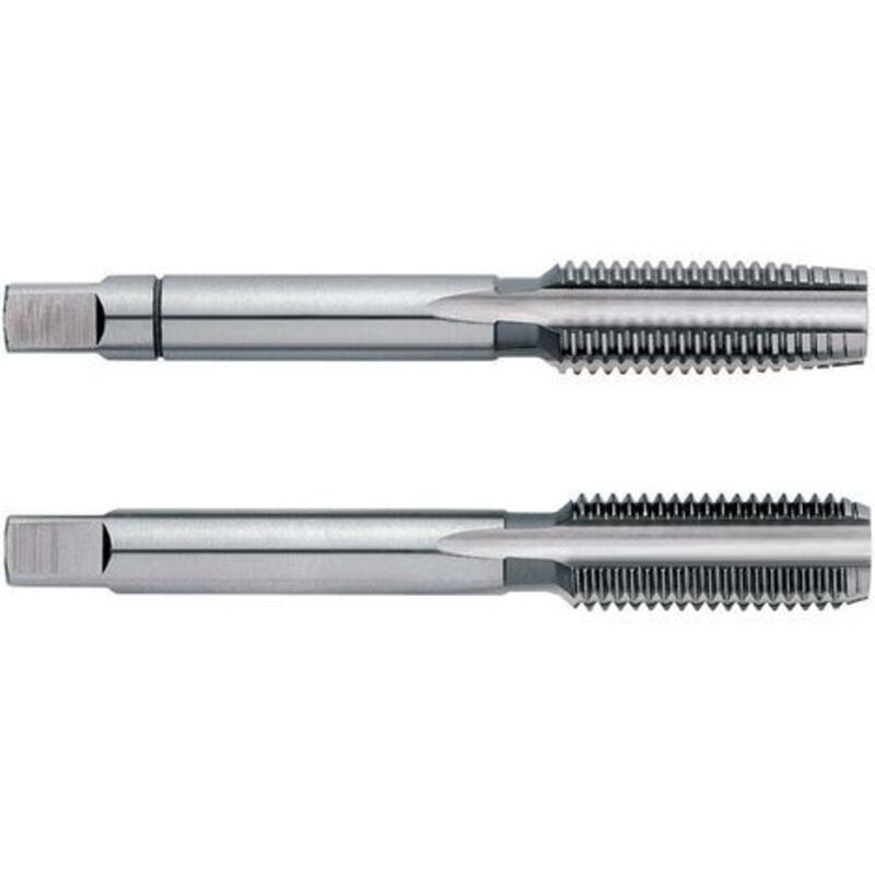 Exact - Set de tarauds manuels 00523 2 pièces métrique fin Mf20 1.5 mm coupe à droite n/a hss 1 set