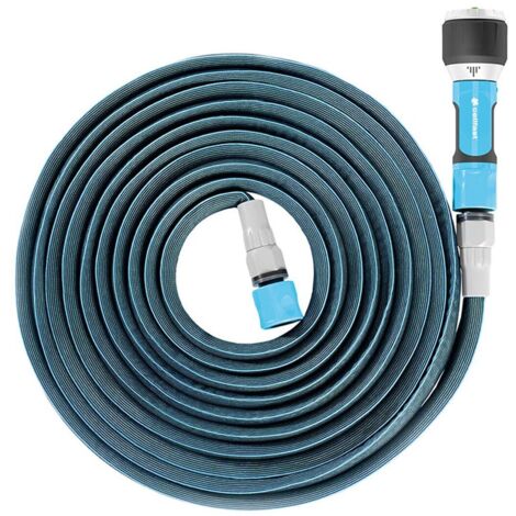 Set de tuyaux extensibles Zigzag 15 à 30 avec connecteurs et lance Multi Ergo Cellfast