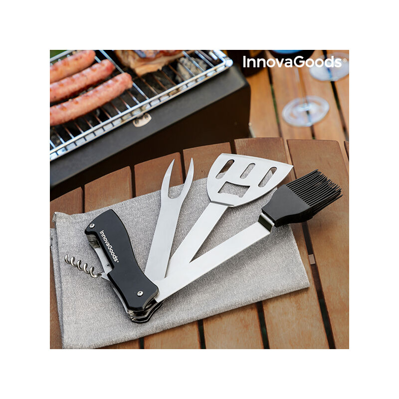 

Set de Utensilios para Barbacoa 5 en 1 BBKit InnovaGoods