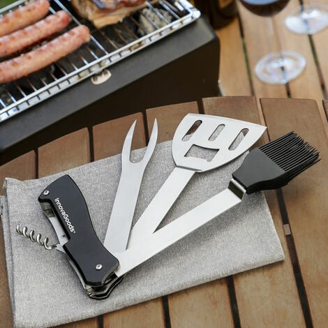 Joseph Joseph Conjunto de 5 utensilios de cocina + 4 tablas de cortar +  cuchillo de hoja japonesa de acero inoxidable
