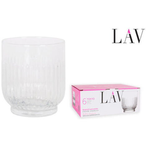 Set de Vasos LAV Tokyo (6 uds) (330 ml) 8692952202094 S2206022 LAV