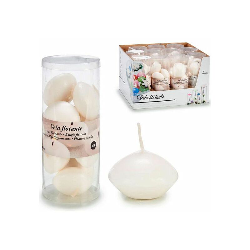 

Set de Velas Flotante Blanco (8 Piezas)