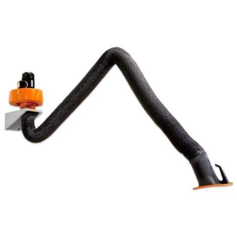 Set de ventilación para humos de soldadura con brazo 79002201 | Brazo 4 m versión con manguera