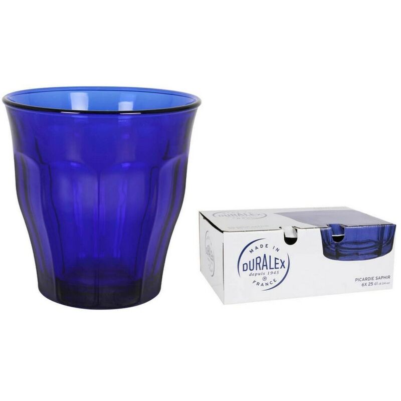 DURALEX - Picardie Saphir Gobelet 25 cl x6 DURALEX - Picardie Saphir Gobelet 25 cl x6