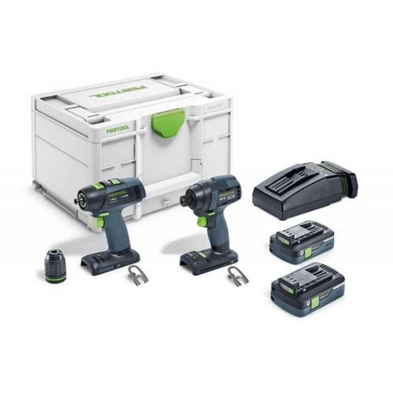 Festool - Set de vissage sans fil tid 18 hpc 4,0 I-Set T18 - 577244