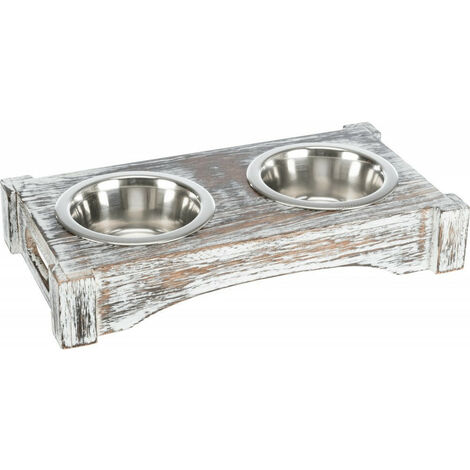 Set d'écuelles 2 × 0,45 litres, ø 12 cm chat ou chien - Trixie