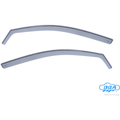 Set deflettori aria anteriori ad incastro, tipo lungo - compatibile per Seat Ibiza 3p (01/0208/09)