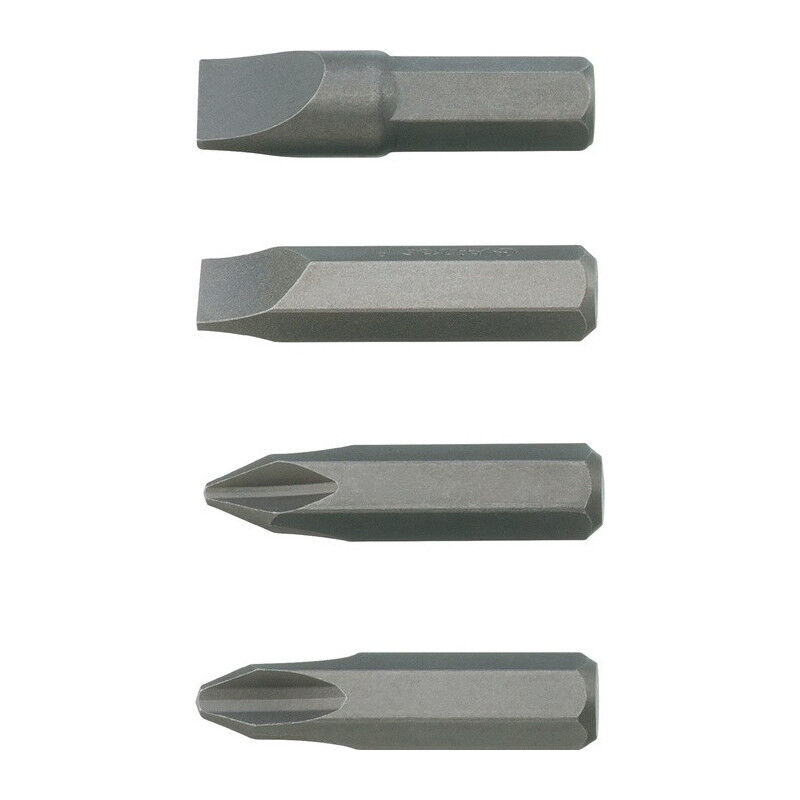 Promat - Set d'embouts 4 pièces 5/16 po. fente 8 + 10 mm, ph 2 + 3 pour 4000828191