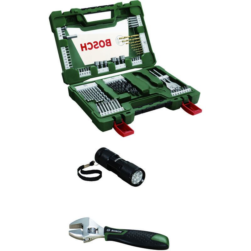 Coffret avec accessoires de perçage et vissage Bosch 83 pièces 2607017309