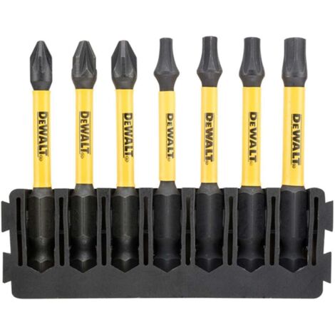 SET D'EMBOUTS LONGS, 7 PIÈCES DEWALT DT70823