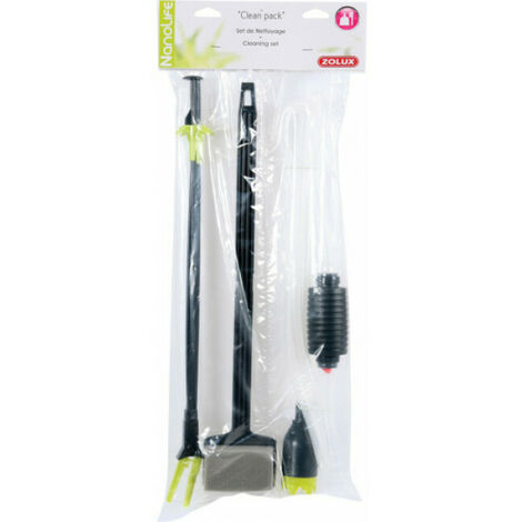 Set d'entretien Clean Pack Zolux pour aquarium