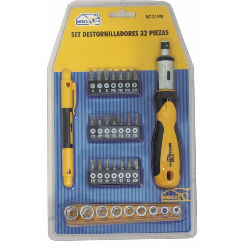 

Set destornilladores 32 piezas
