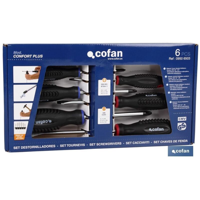 

Set destornilladores 6 pcs serie 6000