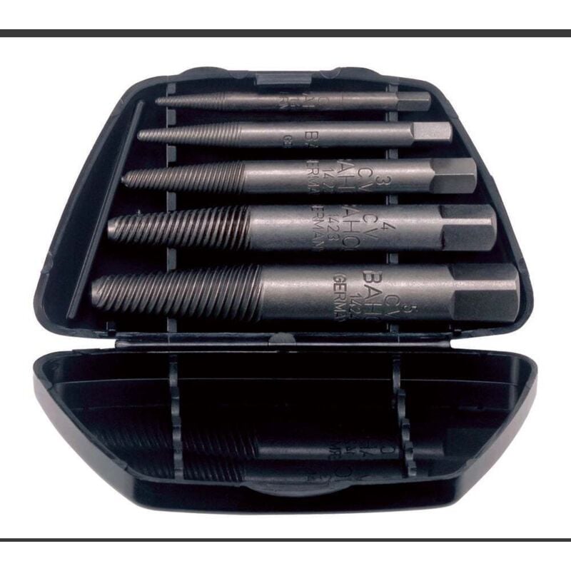 1435/5 Set d'extracteurs de vis - Bahco