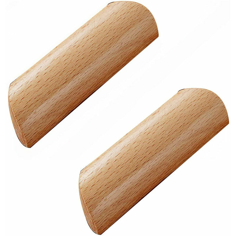 Set di 10 maniglie in legno per armadi Maniglia a