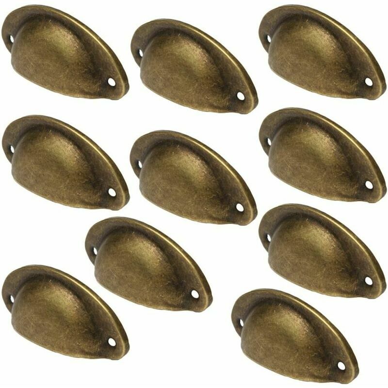 Set di 10 maniglie per mobili per cassetti