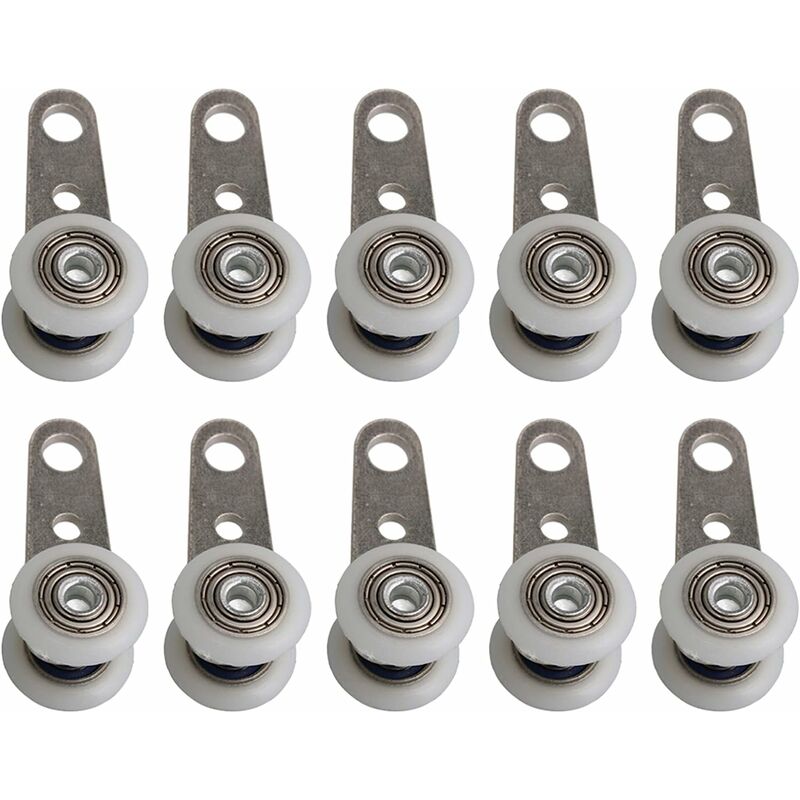 Set di 10 rulli per bovindi o porte scorrevoli