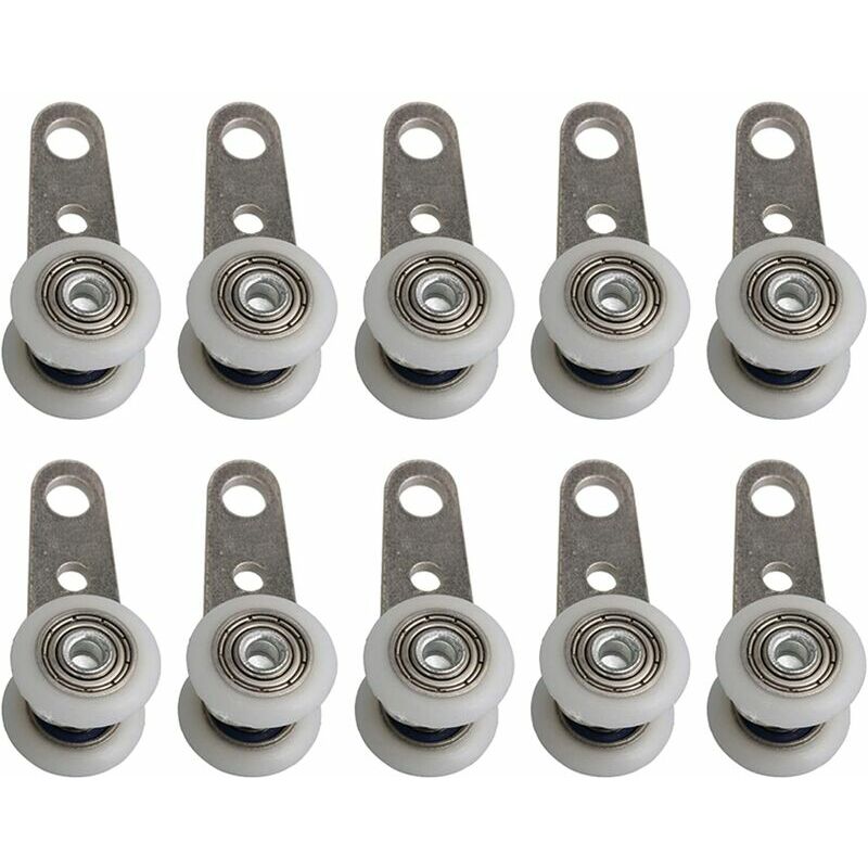 Set di 10 Rulli per Porte e Finestre Scorrevoli