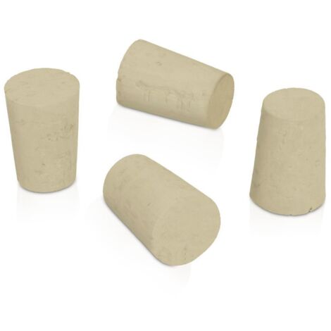 Set di 10 tappi conici in sughero Metaltex colori/modelli assortiti