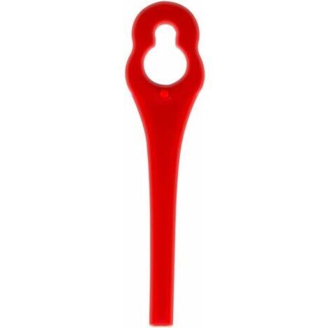 Set di 100 lame di ricambio in plastica per il tosaerba Florabest di LIDL, modello FRTA 20 A1, FAT 18B3, FRT18A