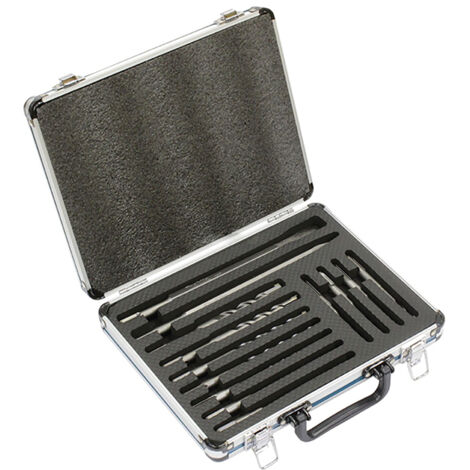 Set di 11 punte, 1 punta, 1 scalpello MAKITA B-64674 con attacco SDS-PLUS