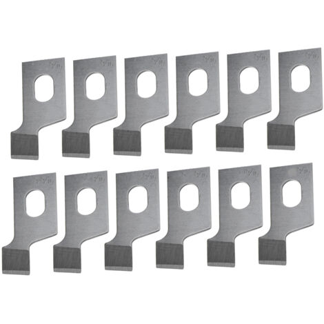 Set di 12 lame dritte per macchina per asole 781, accessorio per cucito industriale (5/16)