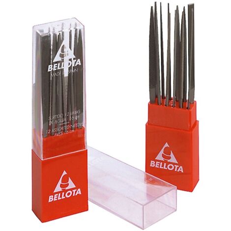 Set di 12 lime ad ago Acorn 4077/16 in scatola Fine-Basta