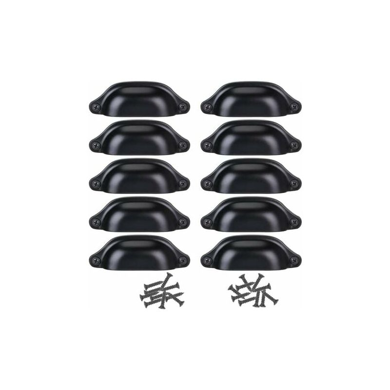 Set di 12 maniglie per porta 82 mm decorazione per...