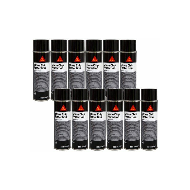 Image of Sika - Set di 12 rivestimenti gard 6470 s - Nero - 500ml - Noir