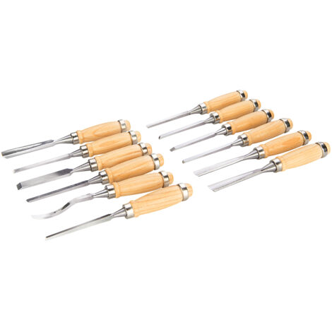 SET DI 12 SGORBIE PER SCULTORE DA 135mm SILVERLINE 250241