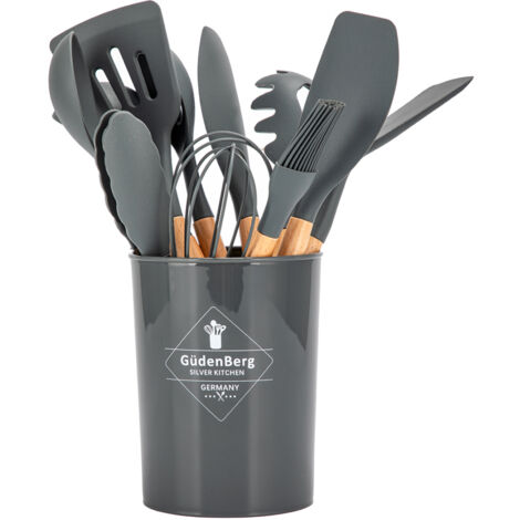 SET DI 12 UTENSILI DA CUCINA IN SUPPORTO E-6289