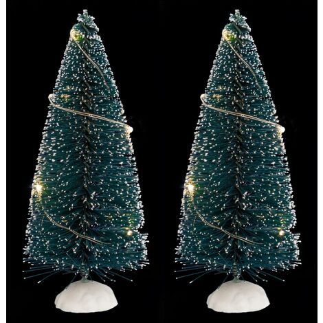 Set di 2 accessori luminosi da villaggio a 20 LED bianchi - Feeric lights & christmas