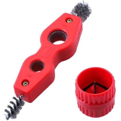 Set di 2 alesatori per sbavatura PVC per tubi in PVC, tubi in alluminio, smussatura