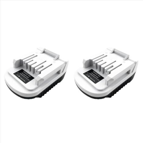 GRID COOL Set di 2 batterie agli ioni di litio compatibili da 18 V serie G BL1813G BL1815G BL1811G