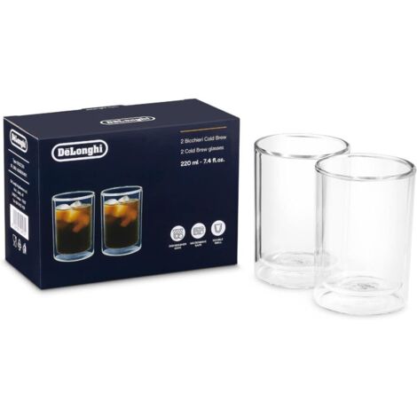 Set di 2 bicchieri a doppia parete di infusioni fredde Delonghi - AS00004171