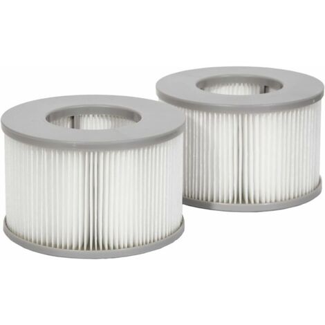 Set di 2 cartucce filtranti per spa gonfiabile, filtri per spa gonfiabile
