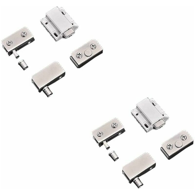 Set di 2 cerniere girevoli per ante di armadi