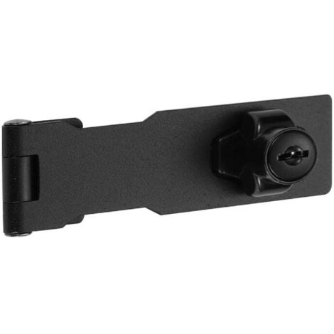 Set di 2 chiavistelli a pomello con chiave per piccole porte, armadietti, ecc., realizzati in acciaio inox, serrature a scatto, serrature di sicurezza, serrature per porte con chiavi